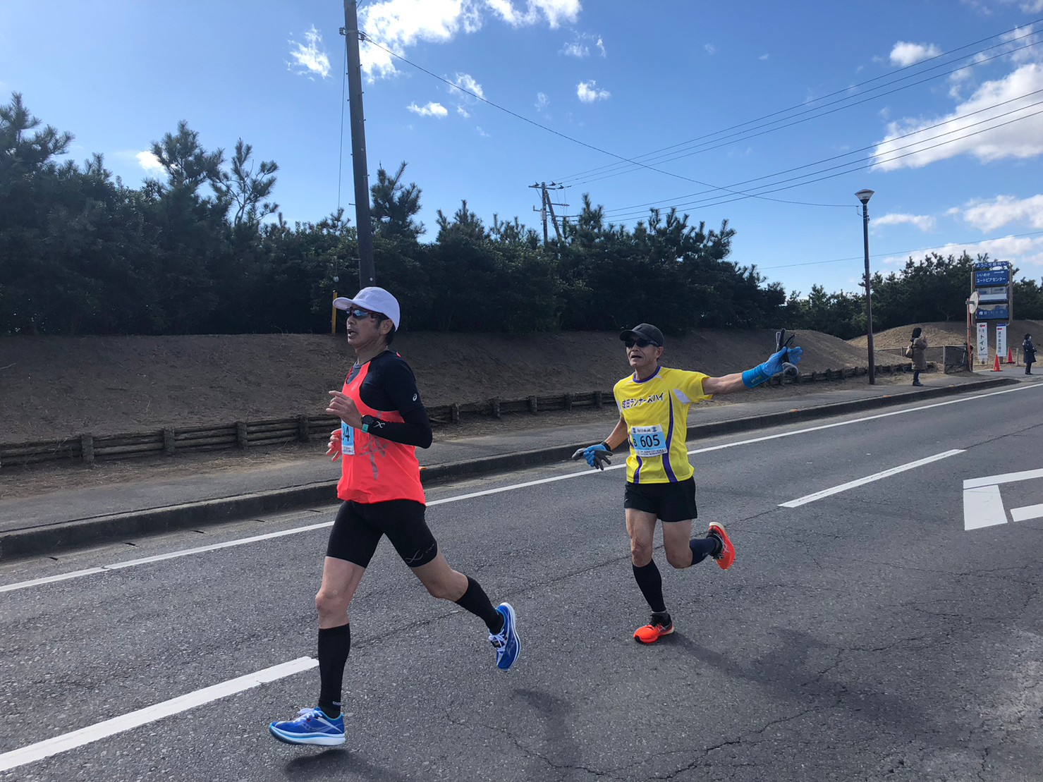 旭市飯岡しおさいマラソン大会（2023/2/5） 成田ランナーズハイ Narita Runner's High
